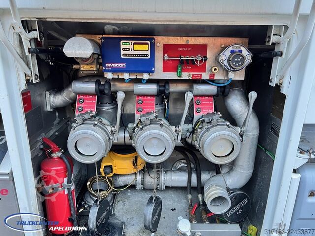Cisternu Volvo FH 540 HMK Bilcon 18800 Liter ADR, Steering axl...