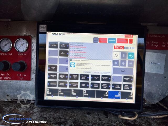 Cisternu Volvo FH 540 HMK Bilcon 18800 Liter ADR, Steering axl...