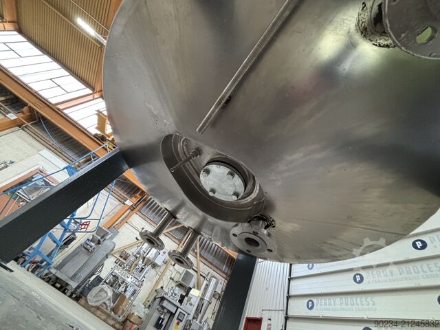 912 Liter, 6 Bar Innendruck, 6 Bar/FV Mantel, Reaktor aus 316L Edelstahl ZETTERSTROM 912 Litre