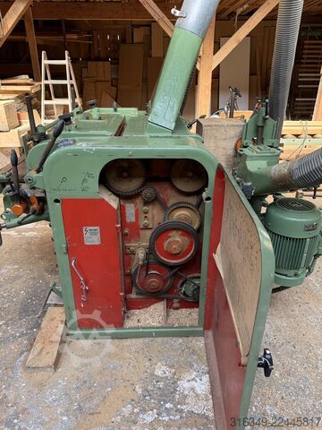 4- Seiter Bauholzhobelmaschine Kupfermühle Vuin 750