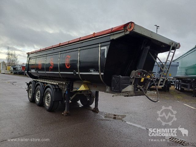 Tipper semitrailer Schmitz Cargobull Kipper Stahlrundmulde Thermomulde 24m³