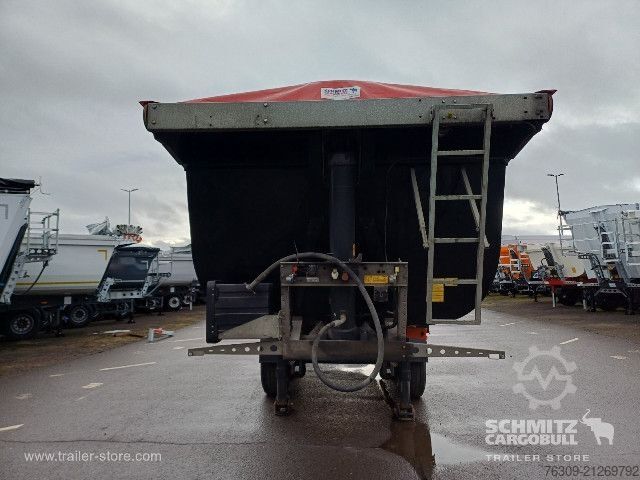 Tipper semitrailer Schmitz Cargobull Kipper Stahlrundmulde Thermomulde 24m³