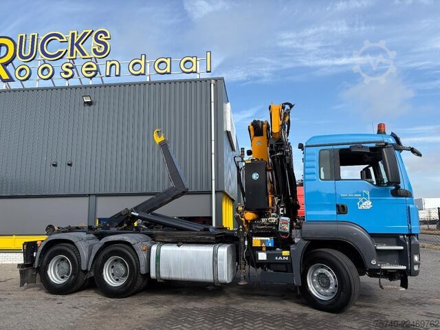 Hook arm system MAN TGS 33.360 + EFFER 210/4S   4 X EXT. +  JIB 2 S...