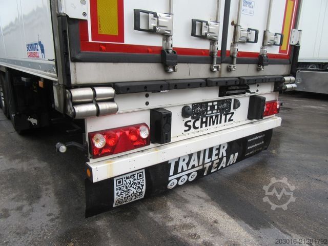 Hűtő félpótkocsi SCHMITZ CARGOBULL Tiefkühler Doppelstock Palettenkasten Achslift