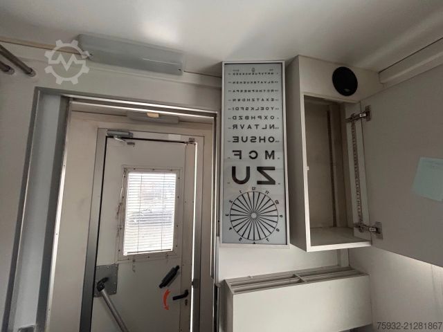 Box van MERCEDES-BENZ Atego 816 R - Koffer, Arztpraxis, Eventfahrzeug