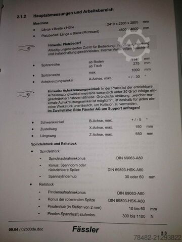 FASSLER - K 400A - 2004 FASSLER 