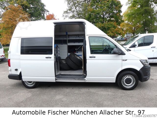 Kastenwagen hoch VW T6 Transporter Kasten*Sortimo*SHZ*