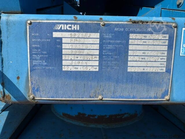 Sjónauki pallur Aichi SP 21 AJ