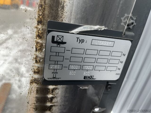 Стоящий вилочный погрузчик Linde L16ASSP