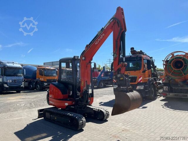 मिनी खुदाई करनेवाला KUBOTA Minibagger KX 101-3a4 HI Minibagger nur 1.190h