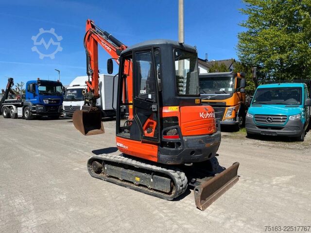 मिनी खुदाई करनेवाला KUBOTA Minibagger KX 101-3a4 HI Minibagger nur 1.190h