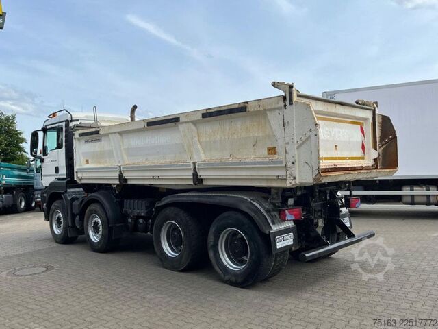 तीन तरफा डंप ट्रक MAN TG-S 35.460 BB 8x4 4-Achs Kipper Bordmatik