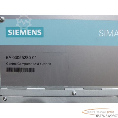 Siemens-komponentti Siemens 6BK1000-0AE40-1AA0 Box PC 627B (DC) SN:VPA3852938 , ohne Festplatte