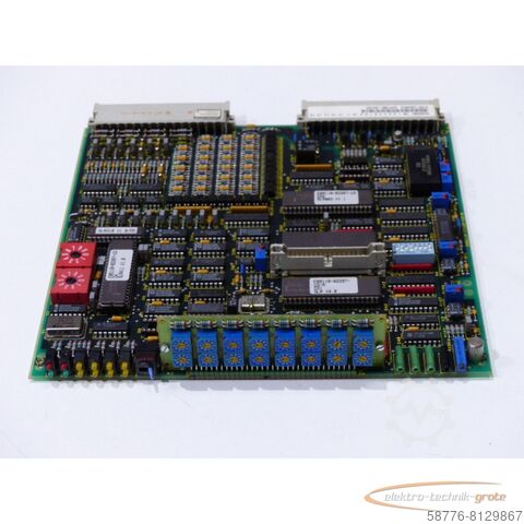 Komponent Siemens Siemens 6DM1001-8WX02 Regelkarte