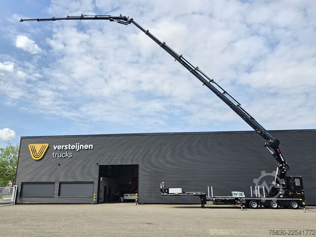 Niska ładowacz Broshuis 3ABSD / EXTENADABLE / HIAB IQ 958 E9 + JIB 155-...