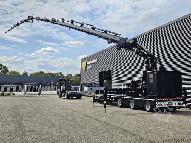 Niska ładowacz Broshuis 3ABSD / EXTENADABLE / HIAB IQ 958 E9 + JIB 155-...