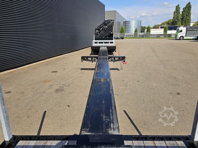 Niska ładowacz Broshuis 3ABSD / EXTENADABLE / HIAB IQ 958 E9 + JIB 155-...