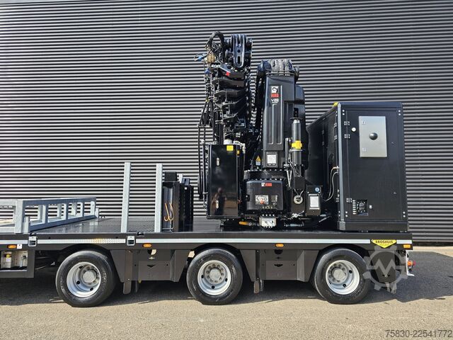 Niska ładowacz Broshuis 3ABSD / EXTENADABLE / HIAB IQ 958 E9 + JIB 155-...