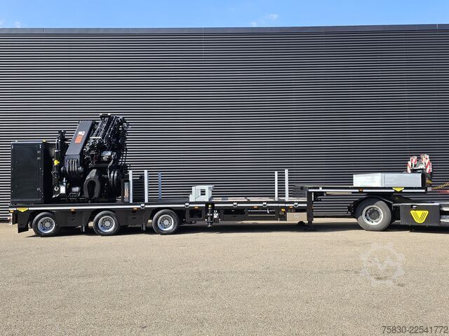 Niska ładowacz Broshuis 3ABSD / EXTENADABLE / HIAB IQ 958 E9 + JIB 155-...
