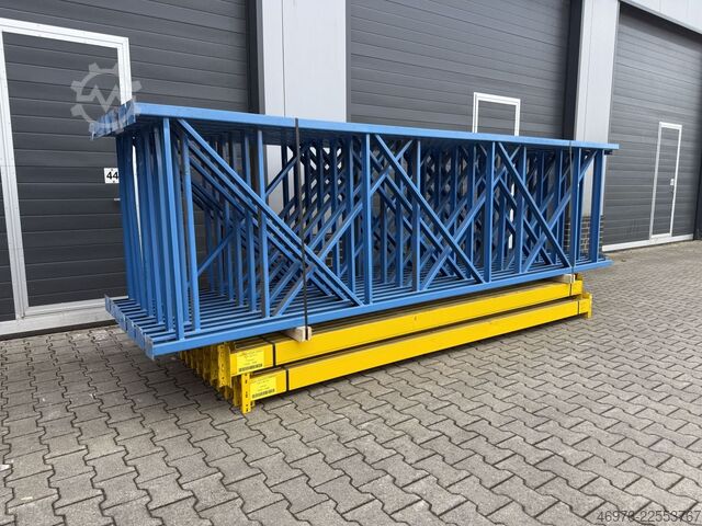 Lunghezza della scaffalatura 39,54 m lineari | Pezzi 4130x1100 mm Redirack Palettenregal Hochregal Lagerregal Regal