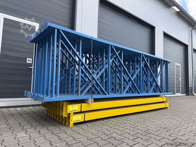Lunghezza della scaffalatura 39,54 m lineari | Pezzi 4130x1100 mm Redirack Palettenregal Hochregal Lagerregal Regal