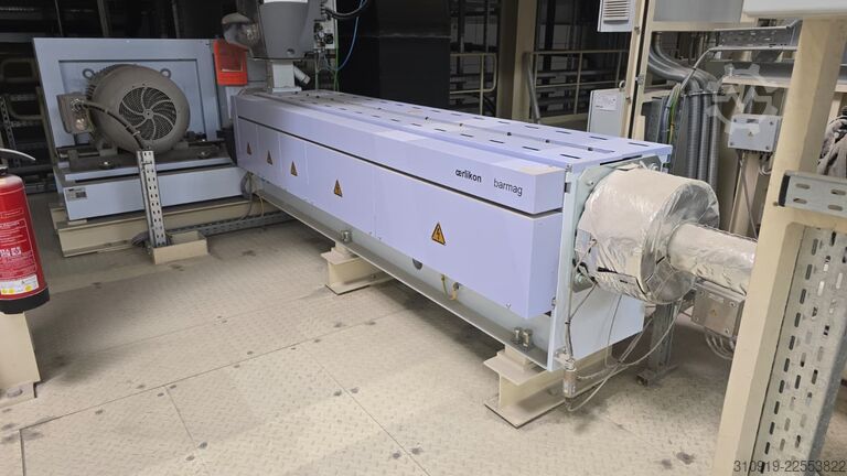 Extrusora de hilado Oerlikon Barmag 9E10 Spinning Extruder – BBE P13000