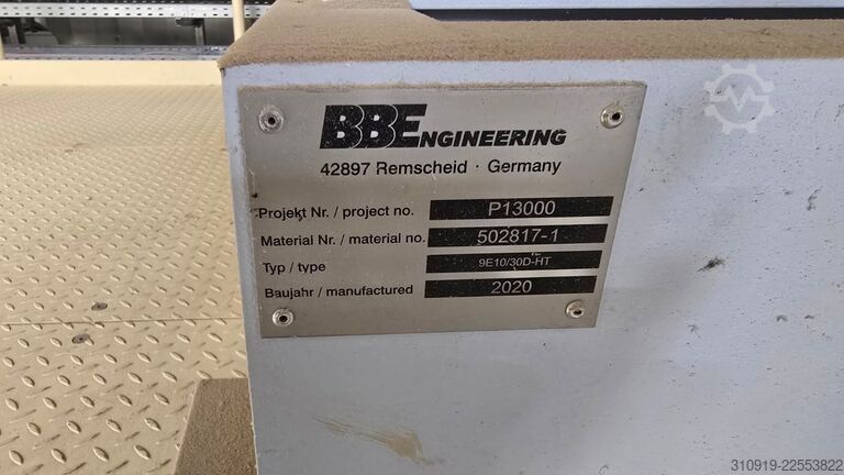 Extrusora de hilado Oerlikon Barmag 9E10 Spinning Extruder – BBE P13000