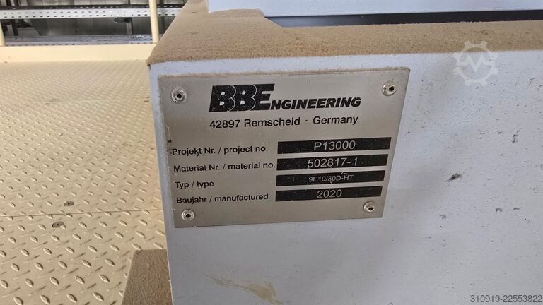 Extrusora de hilado Oerlikon Barmag 9E10 Spinning Extruder – BBE P13000