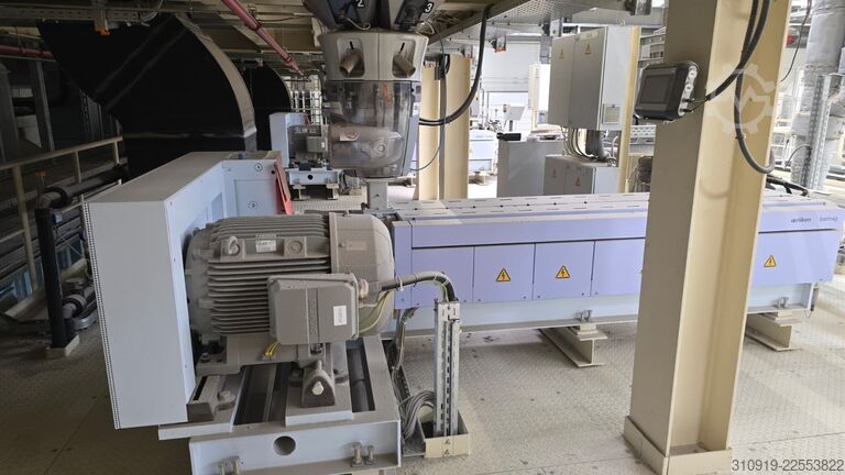 Extrusora de hilado Oerlikon Barmag 9E10 Spinning Extruder – BBE P13000