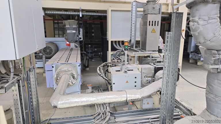 Extrusora de hilado Oerlikon Barmag 9E10 Spinning Extruder – BBE P13000