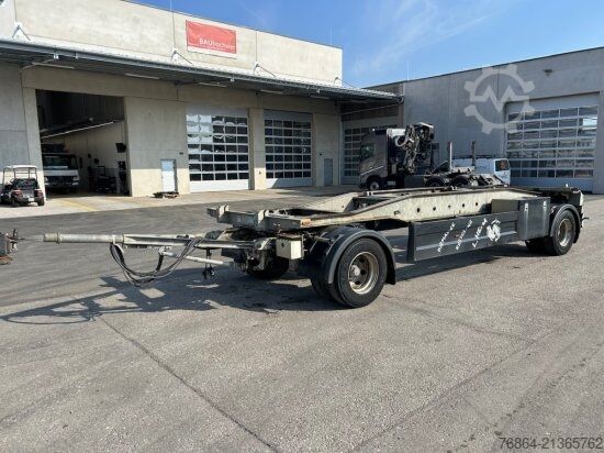 Remorque  SCHEUWIMMER DTWR2102, ABROLLHäNGER, BPW-ACHSEN,
