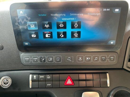 Cap tractor standard MERCEDES-BENZ ACTROS 1851 GIGASPACE, RETARDER, HYDRAULIK,  MIRROR-CAM, E6