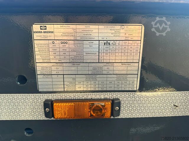 Système de bras à crochet Kempf 3 ASSIE CONTAINER AANHANGER