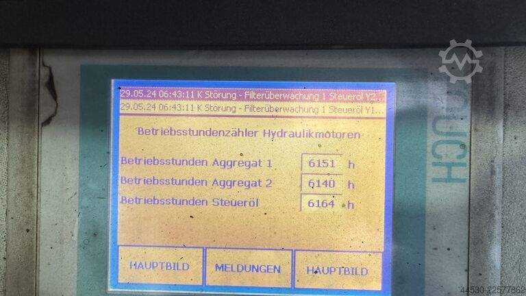 Hydraulisk press ALIKO 12800 x 3000 to