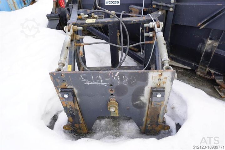 Kamyon için Tellefsdal kar küreme makinesi Tellefsdal plow for truck
