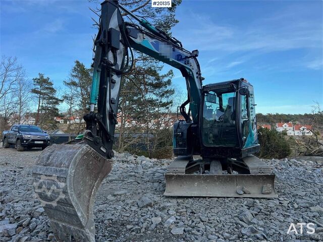 Beltegående gravemaskin Hitachi zx85us-6 excavator w/ digging bucket, hydraulic sa