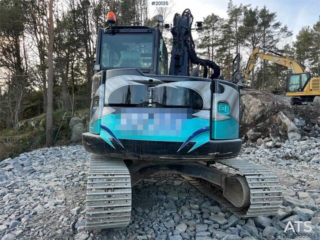 Beltegående gravemaskin Hitachi zx85us-6 excavator w/ digging bucket, hydraulic sa