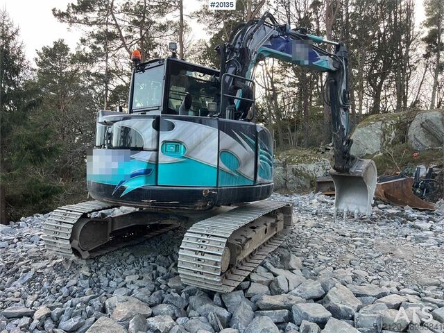 Beltegående gravemaskin Hitachi zx85us-6 excavator w/ digging bucket, hydraulic sa