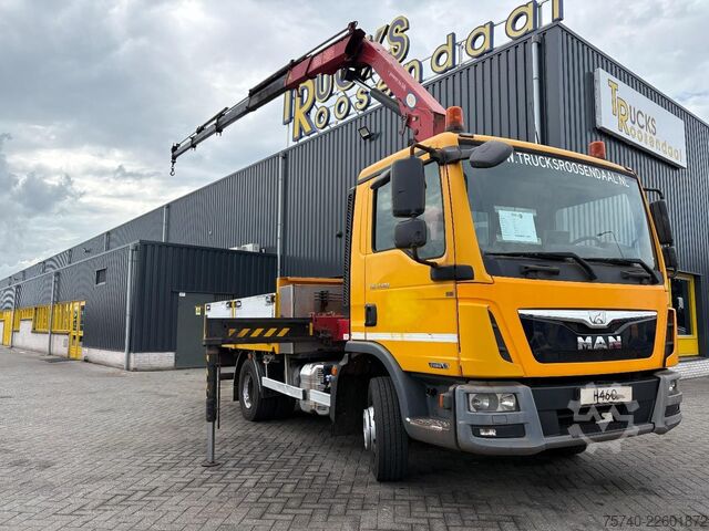 クレーン車 MAN TGL 12.280 + HMF 1120 K-4 + REMOTE + EURO 6 + 4...