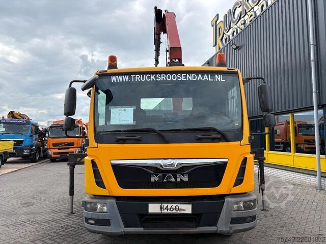 クレーン車 MAN TGL 12.280 + HMF 1120 K-4 + REMOTE + EURO 6 + 4...