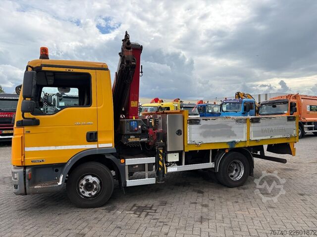 クレーン車 MAN TGL 12.280 + HMF 1120 K-4 + REMOTE + EURO 6 + 4...