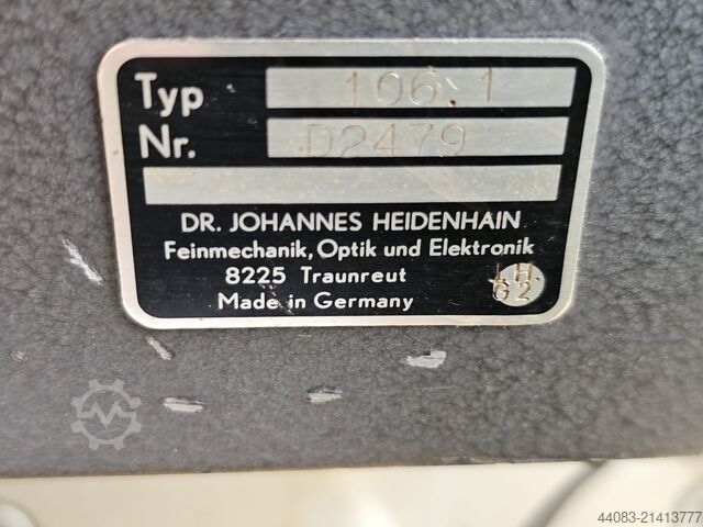 Döner tabla - Eğilebilir HEIDENHAIN 106.1