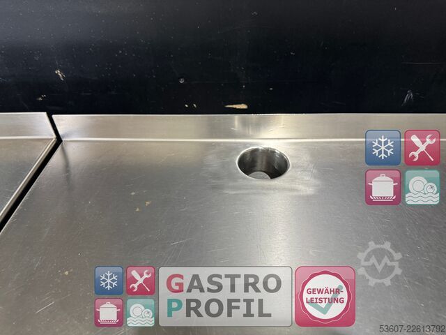 Stainless steel work cabinet/table Rational 