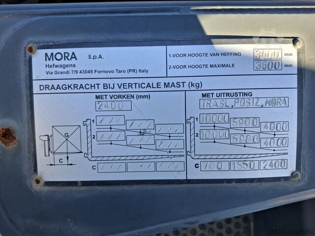 Viljuљkar Mora EP100RAS | 2015