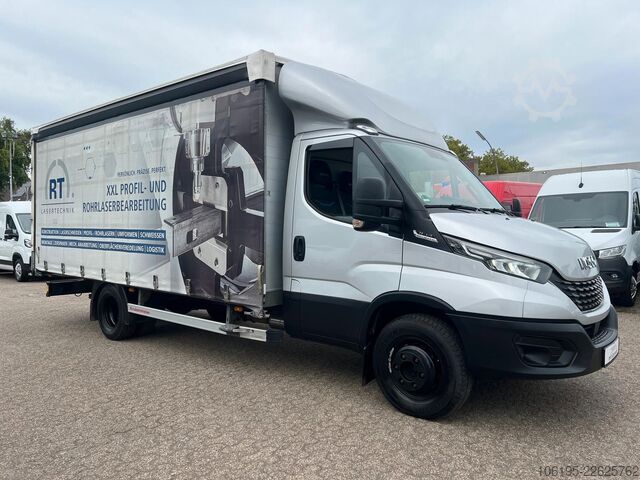 Curtain sider van IVECO Daily 70-210 Hi-Matic XXL Maxi Pritsche*1.Hand*