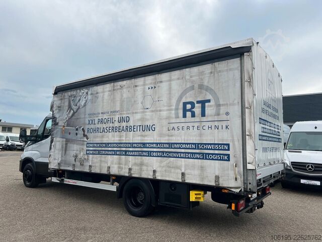 Curtain sider van IVECO Daily 70-210 Hi-Matic XXL Maxi Pritsche*1.Hand*
