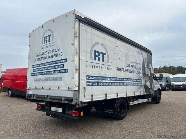 Curtain sider van IVECO Daily 70-210 Hi-Matic XXL Maxi Pritsche*1.Hand*