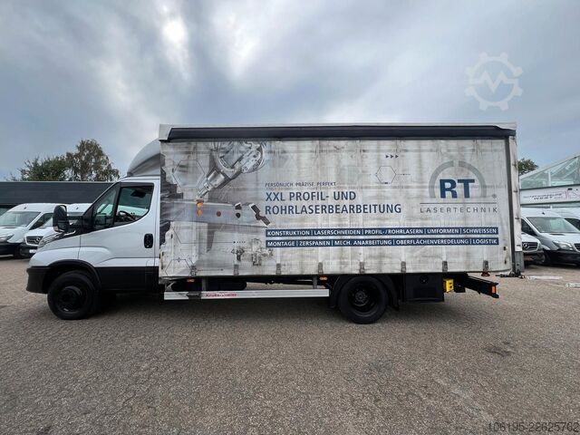 Curtain sider van IVECO Daily 70-210 Hi-Matic XXL Maxi Pritsche*1.Hand*