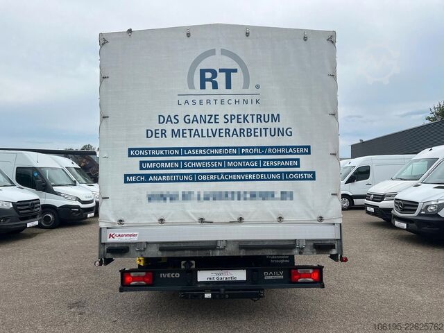 Curtain sider van IVECO Daily 70-210 Hi-Matic XXL Maxi Pritsche*1.Hand*