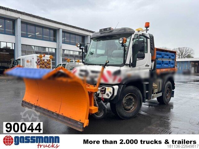 کامیون با کاربری خاص Unimog U 400 4x4, Kipper, Kommunalhydraulik, VarioPilot,